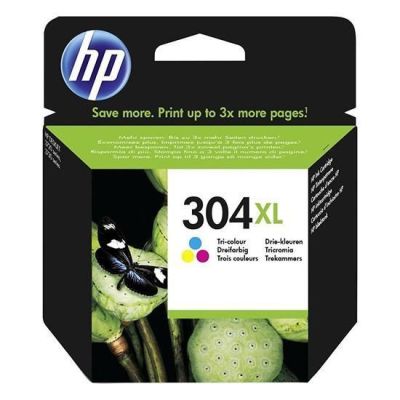 9. HP Original Dreifarben-Tintenpatrone 304XL