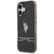 2. US Polo DH und unteres Streifenlogo MagSafe iPhone 17 Hülle – Schwarz