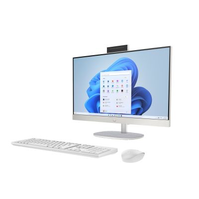 18. HP 24-cr0332nw All-in-One-PC mit Ryzen 7 7730U, 23,8" FHD IPS-Display (250 Nits), 16 GB DDR4-RAM, SSD, Radeon 680M, LAN-Anschluss, Windows 11 (2 Jahre Garantie), Gehäuse: Weiß