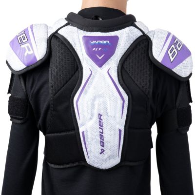 3. Bauer Vapor Fly-G Eishockey-Schulterprotektoren für Damen, Junior