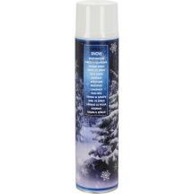 Künstlicher Dekoschnee im Spray für Weihnachtsbaum und Fenster, 600 ml