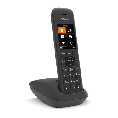 Gigaset C575HX DECT-Schnurlostelefon mit Anrufernamen und -identifizierung, Schwarz