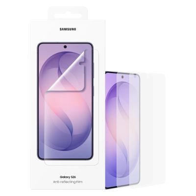 2. Samsung EF-US942CTE Antireflex-Schutzfolie für Samsung Galaxy S26 - 2 Stück.