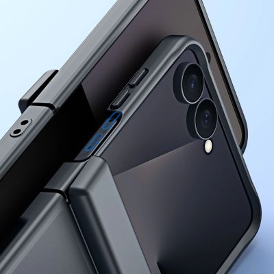 15. Dux Ducis Yind Hülle für Samsung Galaxy Z Flip 8 – schwarz