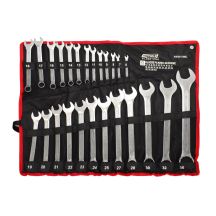 AWTOOLS Maulschlüsselsatz 25-teilig / 6 mm–36 mm BLACK LINE