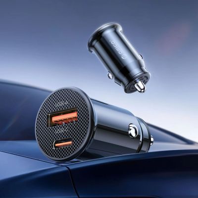 4. Autoladegerät ORICO PowerMini 30 W 1A1C Fast Car Charger