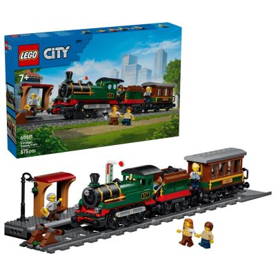 5. LEGO City 60511 – Retro-Zug mit Dampflokomotive