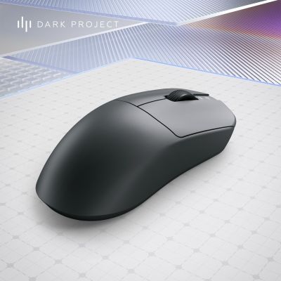 7. Dark Project Novus SE Kabellose Gaming-Maus, beidhändig bedienbar, kabellos (RF) + USB Typ-C, optisch, 26.000 DPI