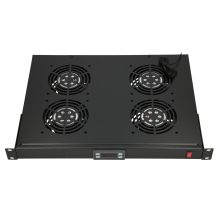 Lüfterpanel 19" Extralink EX.14718 mit 4 Lüftern, für freistehende Schränke, mit Thermostat