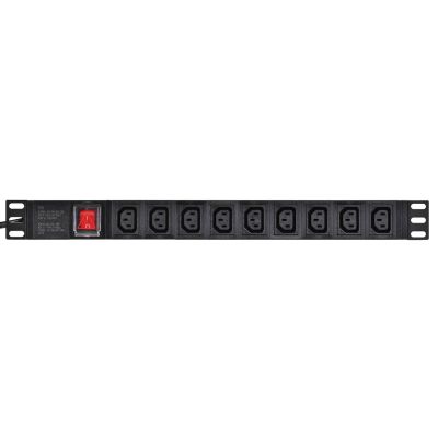 3. 19-Zoll-Steckdosenleiste – 9x USV-Steckdose – USV-C14-Stecker