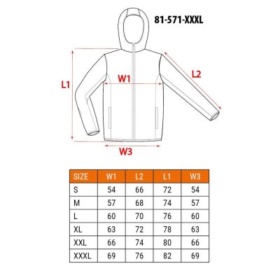NEO Tools 81-571-XXXL Arbeitsjacke