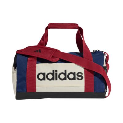 adidas Linear Duffel XS Tasche marineblau, rot und beige KE5544