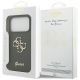 8. Guess Silikonhülle mit großem 4G-Schriftzug für iPhone 17 Pro – Grün