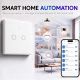 2. QOLTEC LICHT-EIN/AUS-SCHALTER | 2-KANAL-TOUCH-BEDIENUNG | WLAN | TIMER | TUYA | WEISS