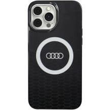 Audi IML Big Logo MagSafe Hülle für iPhone 13 Pro / 13 - Schwarz