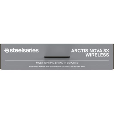 15. Steelseries Arctis Nova 3X Wireless für Xbox-Kopfhörer, Schwarz
