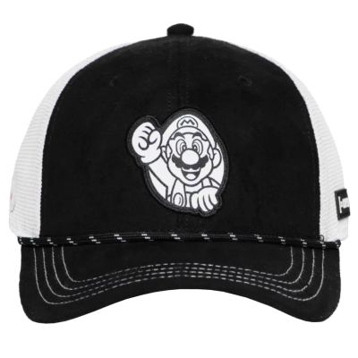 2. Capslab Super Mario Trucker-Cap CL-SMB2-1-PCS-NIG Schwarz One Size