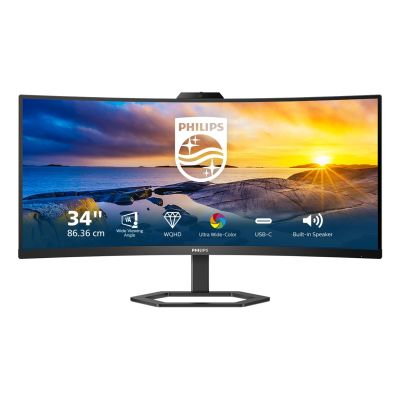 5. Philips | 34E1C5600HE/00 | 34 Zoll | VA | 3440 x 1440 Pixel | 21:9 | 4 ms | 300 cd/m² | Schwarz | 1 HDMI-Anschluss | 100 Hz