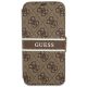 2. Guess GUBKP13L4GDBR iPhone 13 Pro / 13 6.1" braun/braunes Buch 4G Stripe