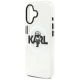 6. Karl Lagerfeld IML Karl Sketch Logo MagSafe Case für iPhone 17 - Transparent