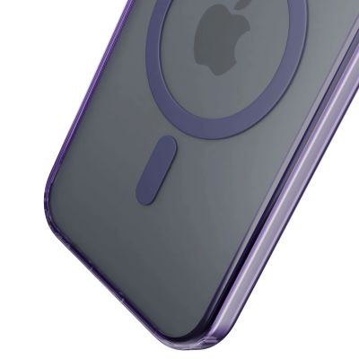 20. 3mk Frosty MagCase lila Hülle für Apple iPhone 15 Plus - lila