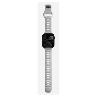 5. Nomad Sportarmband, grau, aus Gummi