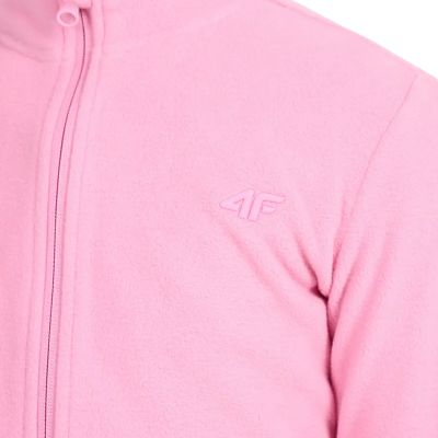 3. Fleecejacke für Mädchen 4F F472 rosa 4FJWAW26TFLEF472 54S