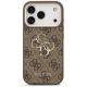 3. Guess 4G Big 4G Classic Logo Hülle für iPhone 17 Pro Max / 18 Pro Max – Braun und Gold