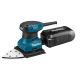 Makita BO4565K Exzenterschleifer, Schwarz/Türkis, 14.000 U/min, 200 W