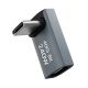 2. Wozinsky WPKF-01 USB-C - USB-C 40Gb/s 240W 8K OTG Winkeladapter - Grau