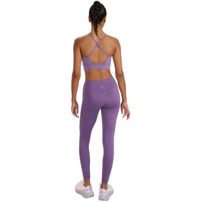 3. 4F FNK F360 Damen Leggings lila 4FWAW25TFTIF360 53S