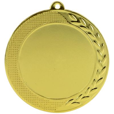 GOLDMEDAILLE 70 MM PLATZ FÜR EMBLEM 50 MM STAHL TRIUMPH