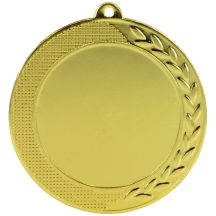 GOLDMEDAILLE 70 MM PLATZ FÜR EMBLEM 50 MM STAHL TRIUMPH