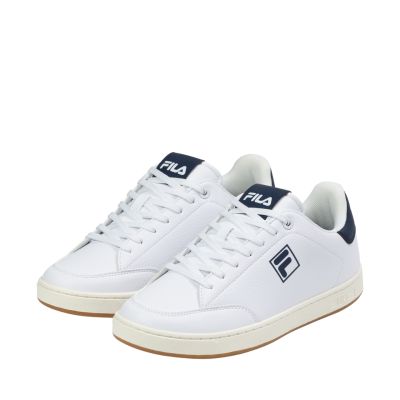 8. Fila Courtbay Herrenschuhe weiß und marineblau FFM0365 13462