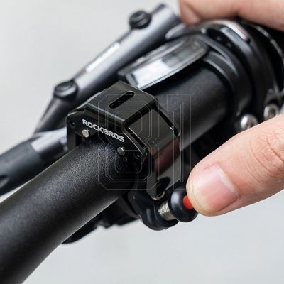 7. Rockbros 34210006001 C-förmige Fahrradklingel, Schwarz 