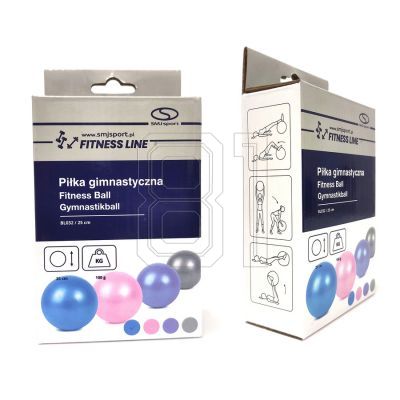 5. Pilates Gummi-Gymnastikball PVC BL032 25 cm HS-TNK-000009387