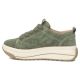 3. Filippo DP7959 grüne Leder-Plateau-Sneaker