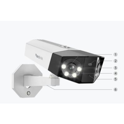 7. Reolink DUO Series P750 POE 16MP IP-Kamera