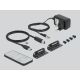 3. KVM-Switch mit DisplayPort 1.4, 8K, USB 3.0 und Audio – KVM-/Audio-/USB-Switch – 2 Anschlüsse