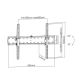 7. GEMBIRD Verstellbare LCD-Halterung 37-70 VESA MAX 600 x 400 mm, bis zu 40 kg