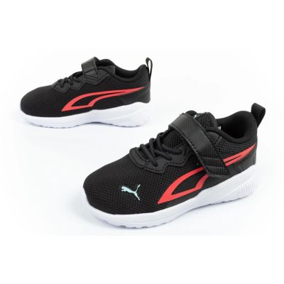 8. Puma Kinder-Sneaker mit Klettverschluss All-Day, schwarz und bequem