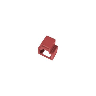 RJ45-Steckerverriegelung gegen unbefugtes Herausziehen, rot (24er-Packung + Schlüssel) ALANTEC