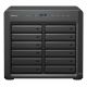 Synology DS3622xs+ NAS; Tower; 12x (3,5"/2,5" SATA HDD/SSD); Intel Xeon D-1531; 16 GB DDR4 ECC SODIMM (max. 48 GB); 2 x 1GbE RJ-45; 2 x 10GbE RJ-45