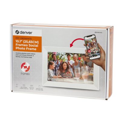 7. Denver PFF-1063 Bilderrahmen, weiß