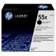HP Schwarzer Toner HP 55X, HP55X=CE255X, 12500 Seiten