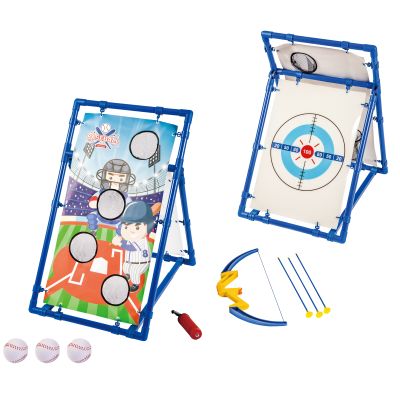 11. SOLEX 2-IN-1-BASEBALL- UND BOGENSCHIESSEN-SPIELSET