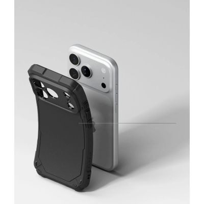 6. Ringke Rugged Gear Magnetische MagSafe-Hülle für iPhone 18 Pro Max / 17 Pro Max – Schwarz