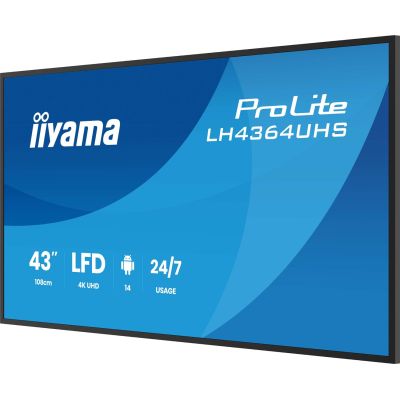 6. Flachbildfernseher iiyama LH4364UHS-B1AG 43 Zoll LCD UHD - 109,2 cm