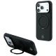 Mercedes Lederhülle mit Ringständer und MagSafe-Funktion für iPhone 18 Pro Max / 17 Pro Max / 17 Pro Max – Schwarz
