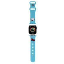 Hello Kitty Silikon-Kitty-Kopfband für Apple Watch 38/40/41 mm – blau
